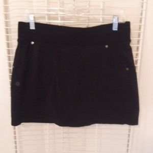 Athleta black skort